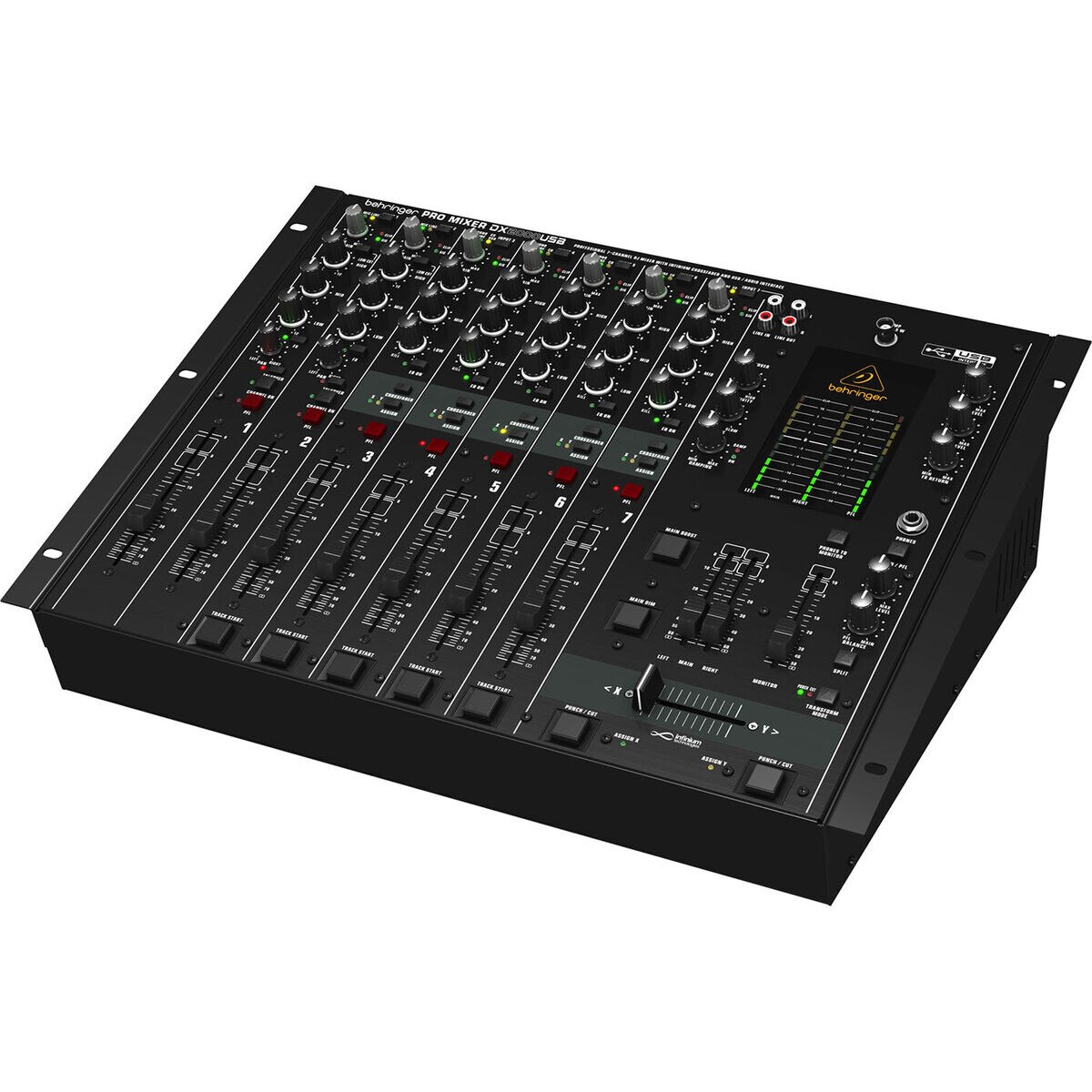 Behringer DX2000USB Professional 7 Channel DJ Mixer